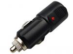 I-Auto Male Plug Cigarette Lighter Adapter ene-LED